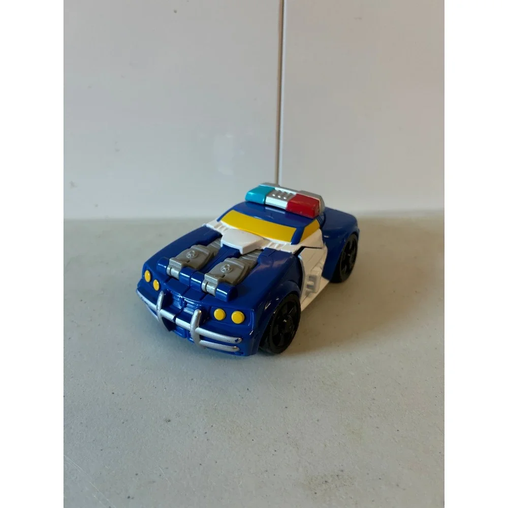 Transformers Rescue Bots Chase the Police-Bot Action Figure Converting Toy Blue